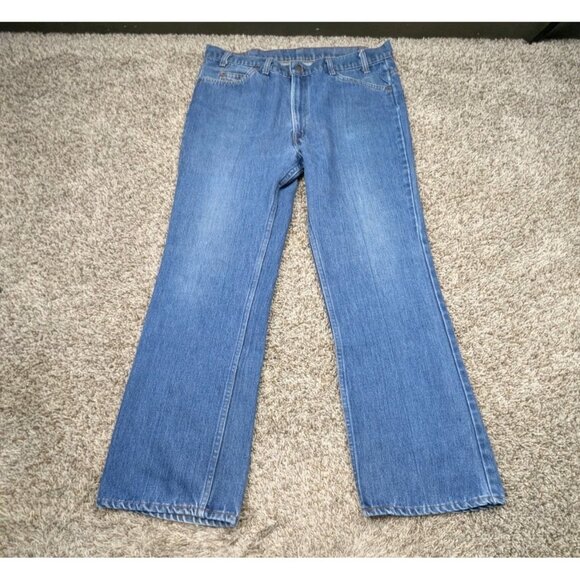Vintage Levi's 517 Jeans Mens 38x32 (36x31) Orange Tab Made In USA 40517-0916 - Picture 1 of 8